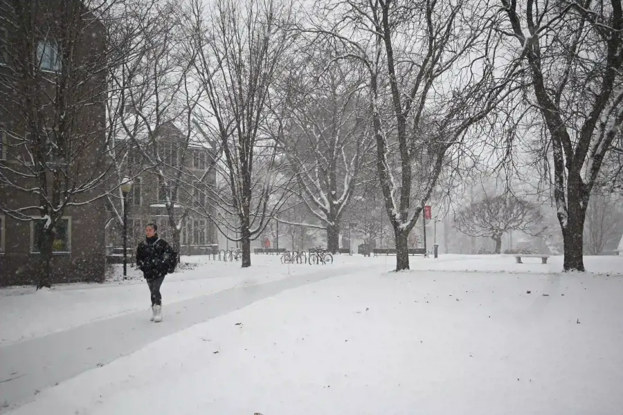 Second Snow Day at Bard — frame 1